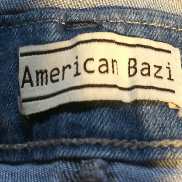 American Bazi light blue short overalls - Picture 6 of 8